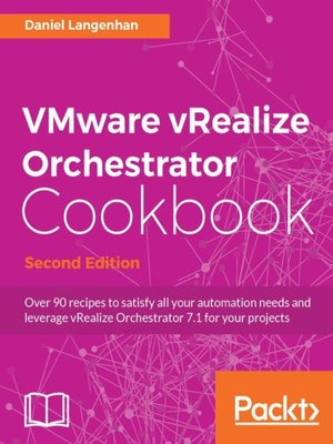 cover image of VMware vRealize Orchestrator Cookbook